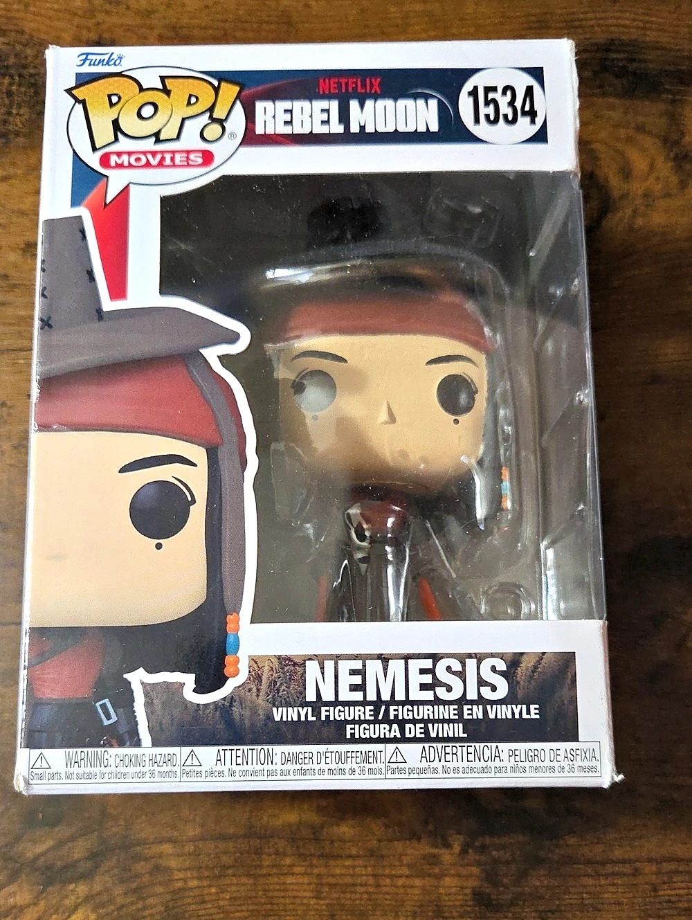 Funko Pop! Movies Rebel Moon Nemesis #1534 Vinyl Figure #1534 Box Damage